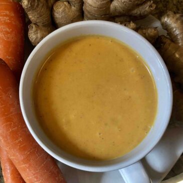 shilo’s carrot ginger soup
