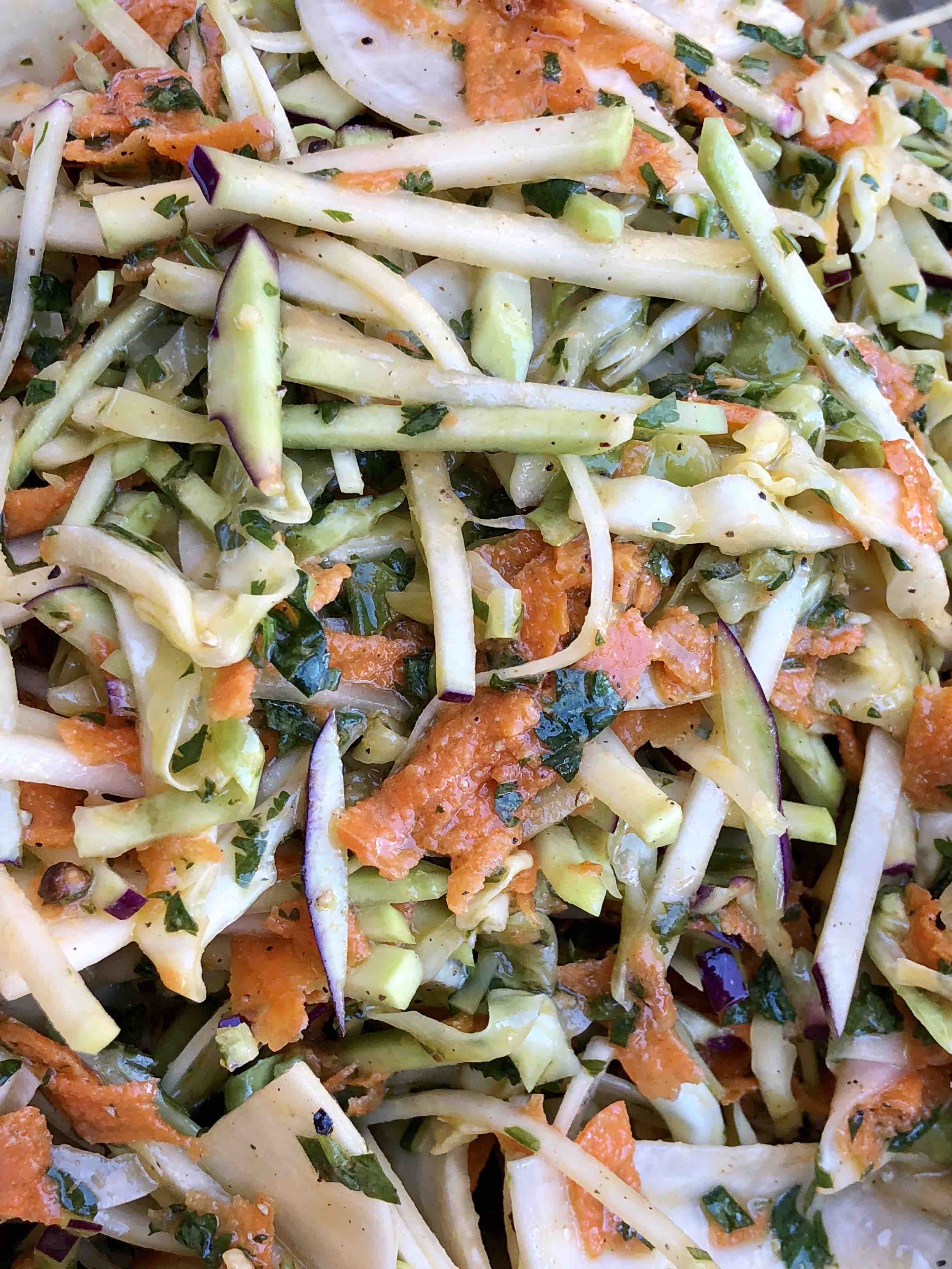 LOCAL kohlrabi + hakurei turnip salad rocket market