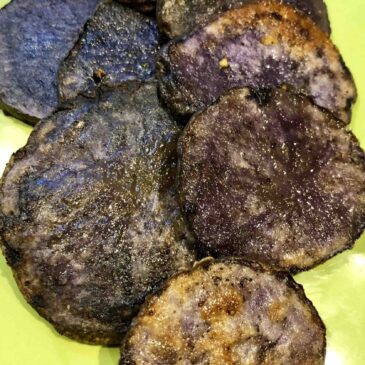 roasted purple majesty* potato chips